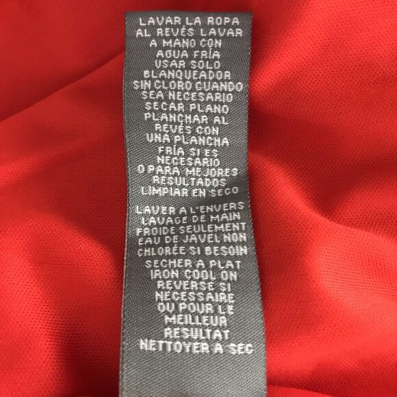 NWT Sharagano New York Women's Poppy Colored Fully Laced Midi Dress  Size 24 W - Picture 11 of 11